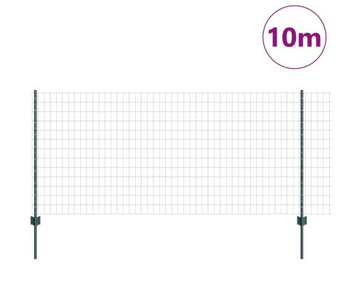 Vidaxl Eiropas Žogs Ar 5 U Stabiem Zaļš 1X10 M Tērauds