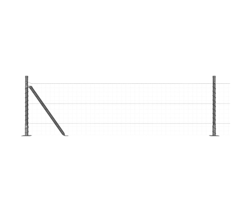 Žogu Stabu Komplekts 13 Gabali Pelēks Betons 3.2 X 3.2 X 50 Cm Vidaxl