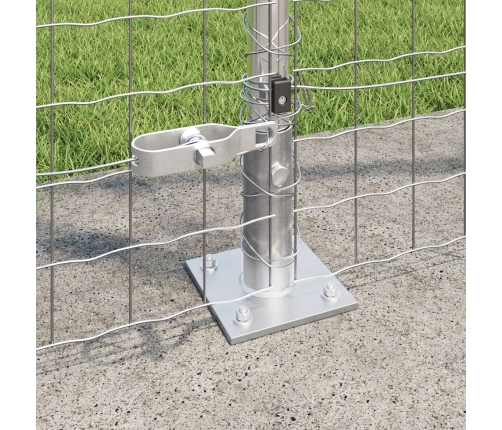 Žogu Stabi 104 Komplekta Cinkots Tērauds 3.2 X 3.2 X 88.5 Cm Vidaxl