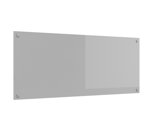 Virtuves Aizsarggaismu Gaiši Pelēks 120X50X0,6 Cm Temperēts Stikls Vidaxl