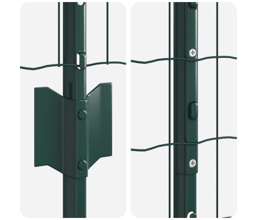 Vidaxl Eiropas Žogs Ar 5 U Stabiem Zaļš 1X10 M Tērauds