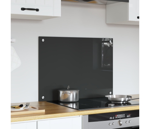 Virtuves Aizsargpanelis Tumši Pelēks 70X50X0,6 Cm Rūdīts Stikls Vidaxl