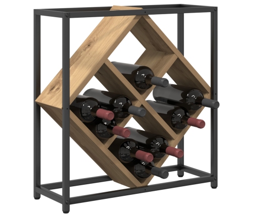 Vīna Plaukti Darbīgais Ozols Inženierijas Koks Vidējs Vidaxl