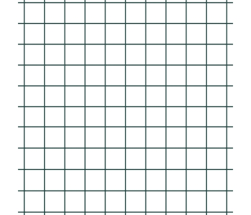 Savilktā Stieple Žogs Ar 13 Spikeriem Zaļš 0.8X50 M Tērauds Vidaxl