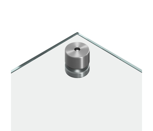 Virtuves Backsplash Caurspīdīgs 110X40X0.6 Cm Rūdīts Stikls Vidaxl