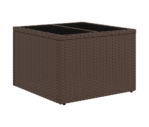 10 Gabalu Dārza Dīvānu Komplekts Ar Spilveniem Pelēkā Polietilēna Rotangpalma Vidaxl