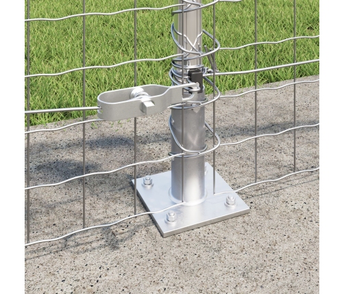 Žoga Stabi Komplektā 52 Galvanizēts Tērauds 3,2 X 3,2 X 90 Cm Vidaxl