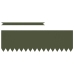 Zāliena Apmalē 10 Gabali Olive Green 100X0,5X30 Cm Tērauds Vidaxl
