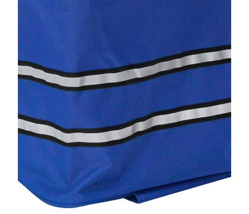 Iepirkšanās Ratiņi Ar Riteņiem Un Regulējamu Rokturi Zili 40 L Vidaxl