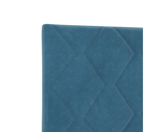 Vidaxl Gultas Galvgalis Dimanta Bloku Dizains Tumši Zils 100 Cm Samts,  Gultas Galvgalis Dimanta Bloku Dizains Tumši Zils 200 Cm Samts Vidaxl