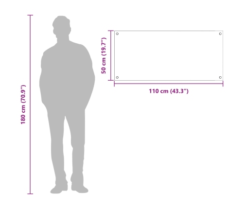Virtuves Apšuvums Tumši Pelēks 110X50X0,6 Cm Temperēts Stikls Vidaxl