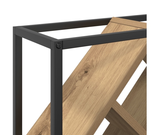 Vīna Plaukti Darbīgais Ozols Inženierijas Koks Vidējs Vidaxl