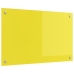 Virtuves Aizsargpaneļi Dzeltens 80X50X0,6 Cm Rūdīts Stikls Vidaxl