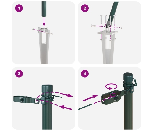 Žogu Stabi Ar Uzgriežņu 26 Gb Ø32 Mm 120 Cm Cinkots Tērauds Vidaxl
