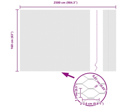 Vidaxl Žoga Stabi 11 Gabali U-Kanāls Zaļi 160 Cm Tēraudā,  Heksagonālais Žogs Zaļš 1.6X25 M Tēraudā Vidaxl