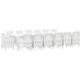 Vidaxl 15 Gabalu Dārza Ēdamgalds Balts Polirotangs, Vidaxl Dārza Galds Balts 200X100X73 Cm Polirotangs, Vidaxl Dārza Galds Balts 150X100X73 Cm Polirotangs, Vidaxl Dārza Krēsli 2 Gab. Balts Polirotangs, Vidaxl Dārza Krēsli 4 Gab. Balts Polirotangs
