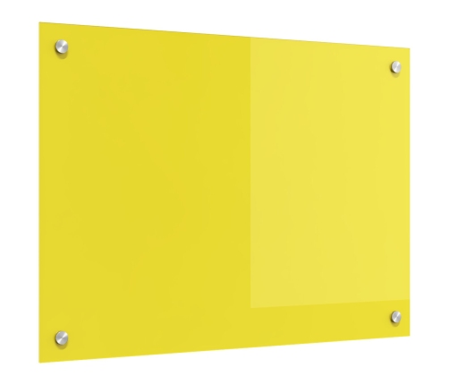 Virtuves Aizsargpaneļi Dzeltens 70X50X0,6 Cm Rūdīts Stikls Vidaxl