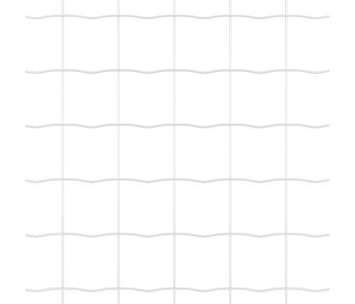 Vidaxl Eiro Žogs Ar 11 U Kājām Sudrabs 0.6X50 M Tērauds