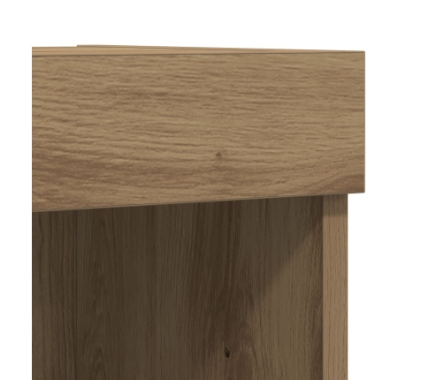 Tv Sienas Skapji Ar Led Apgaismojumu 2 Gabali Artisan Ozola 60X30X40 Cm Vidaxl