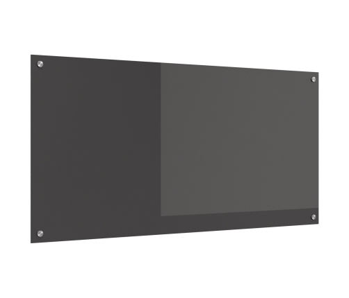 Virtuves Aizsargpanelis Tumši Pelēks 120X60X0,6 Cm Rūdīts Stikls Vidaxl