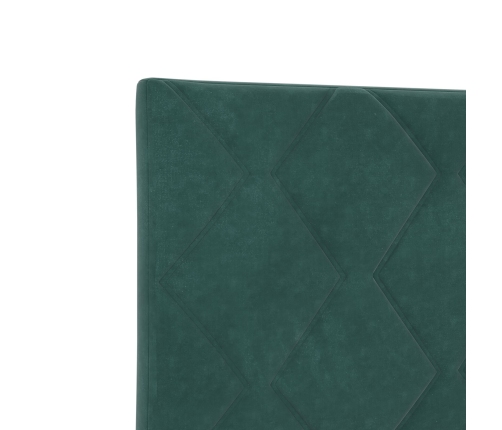 Vidaxl Gultas Galvgalis Dimanta Bloku Dizaina Tumši Zaļš 100 Cm Samts,  Gultas Galvgalis Dimanta Bloku Dizaina Tumši Zaļš 200 Cm Samts Vidaxl