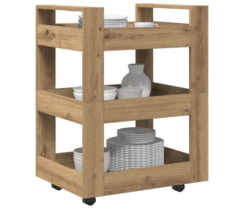 Virtuves Rati Artisan Ozola 60X45X80 Cm Inženierijas Koks Vidaxl