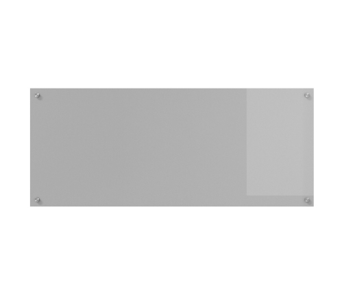 Virtuves Aizsarggaismu Gaiši Pelēks 120X50X0,6 Cm Temperēts Stikls Vidaxl