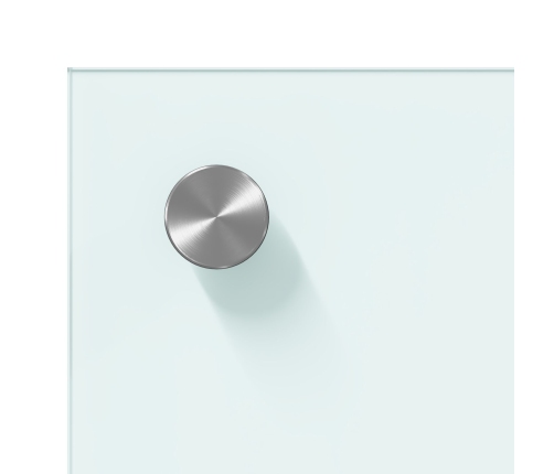 Virtuves Aizsargstikls Balts 120X40X0,6 Cm Rūdīts Stikls Vidaxl