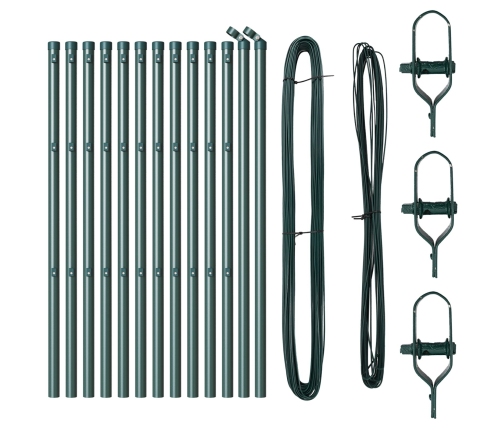 Žoga Stabi 13 Gabali Zaļa Ø32 Mm 100 Cm Cinkots Tērauds Vidaxl