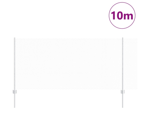 Vidaxl Žoga Stabi 10 Gab U-Kanāls 100 Cm Cinkots Tērauds,  Sešstūra Žogs 1X10 M Cinkots Tērauds Vidaxl