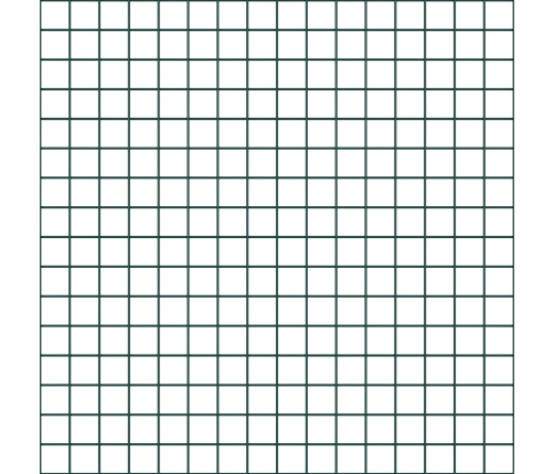 Vidaxl Metinātās Stieples Žogs Ar 13 Strūklakņu Stabiem Zaļš 1.5X50 M Tērauds
