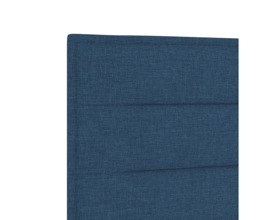 Zils Auduma Gultas Rāmis 180X200 Cm Vidaxl