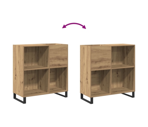 Vinila Skapis Vecais Koks 84.5X38X90 Cm Vidaxl