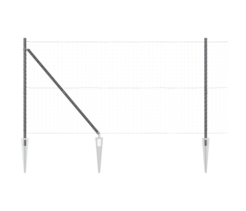 Žoga Stabi Ar Skrūvi 52 Gab. Ø32 Mm 140 Cm Cinkots Tērauds Vidaxl