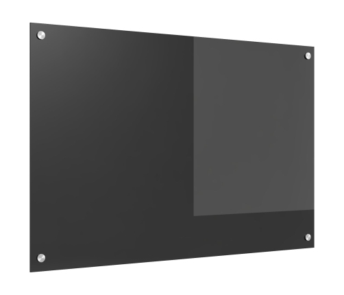 Virtuves Aizsargstikls Tumši Pelēks 90X60X0,6 Cm Rūdīts Stikls Vidaxl