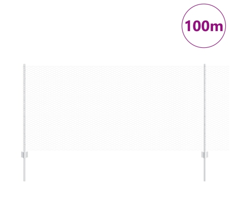 Vidaxl Žoga Stabi 22 Gab. U-Kanāls 100 Cm Cinkotā Tēraudā,  Heksagona Žogs 1X100 M Cinkotā Tēraudā Vidaxl