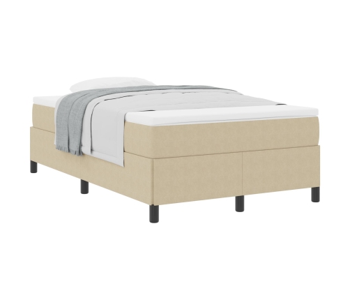 Gultas Rāmis Gaiši Zaļš Pelēks 120X190 Cm Kanvas Audums Vidaxl