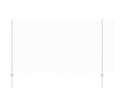 Vidaxl Žogu Stabi 22 Gab. U-Kanāls 140 Cm Galvanizēts Tērauds,  Sešstūra Žogs 1.4X100 M Galvanizēts Tērauds Vidaxl