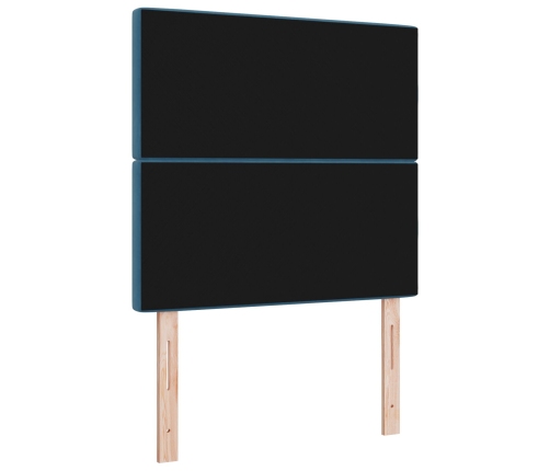 Vidaxl Gultas Galvgalis Ar Kristāla Pogām, Tufted, Tumši Zils, 90 Cm, Samts,  Gultas Galvgalis Ar Kristāla Pogām, Tufted, Tumši Zils, 180 Cm, Samts Vidaxl