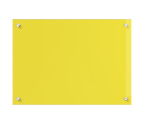 Virtuves Aizsargpaneļi Dzeltens 70X50X0,6 Cm Rūdīts Stikls Vidaxl