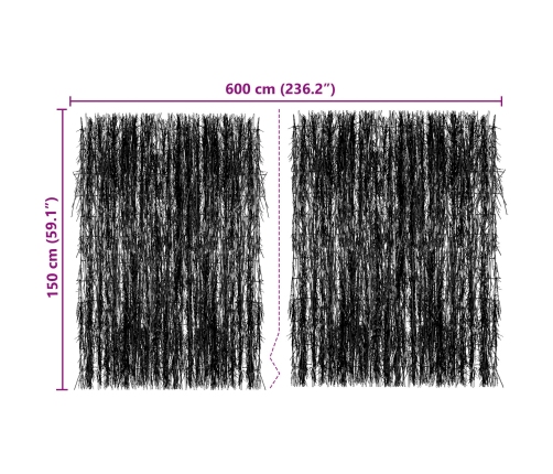 Zaru Žogs 600X150 Cm Vidaxl