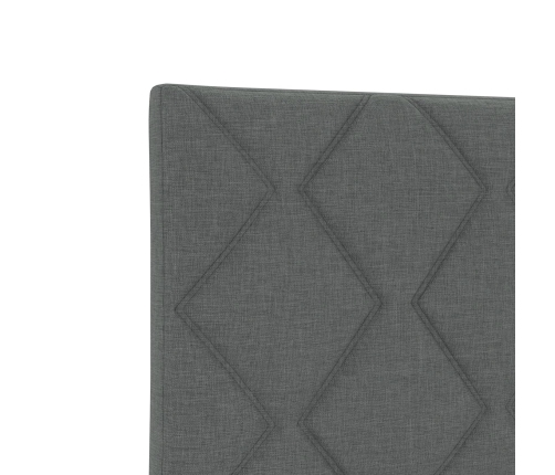 Vidaxl Gultas Galvgalis Dimanta Bloku Dizains Tumši Pelēks 100 Cm Audums,  Gultas Galvgalis Dimanta Bloku Dizains Tumši Pelēks 200 Cm Audums Vidaxl