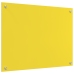 Virtuves Apdare Dzeltens 80X60X0,6 Cm Rūdīts Stikls Vidaxl
