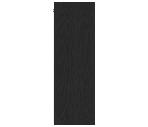 Tv Skapji Pie Sienas, 2 Gabali, Melnā Ozolkoka, Izmēri 30,5X30X90 Cm, Inženierijas Koks Vidaxl