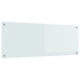 Virtuves Aizsargs - Balts 110X40X0,6 Cm Temperēts Stikls Vidaxl