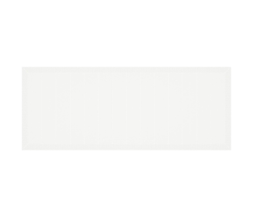 11 Gabalu Dārza Ēdamistabu Komplekts Ar Spilveniem, Balts, Polietilēna Rotangpalma Vidaxl