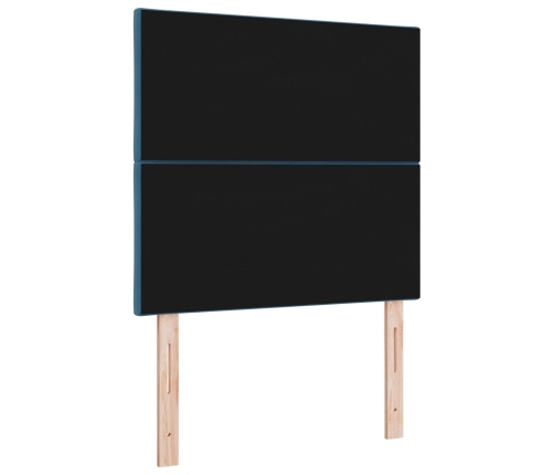 Vidaxl Gultas Galvgalis Dimanta Bloku Dizains Tumši Zils 100 Cm Samts,  Gultas Galvgalis Dimanta Bloku Dizains Tumši Zils 200 Cm Samts Vidaxl