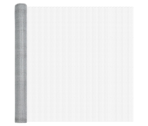 Vidaxl Žoga Stabi 10 Gab. U-Kanāls 160 Cm Galvanizēts Tērauds,  Sešstūra Žogs 1.6X10 M Galvanizēts Tērauds Vidaxl