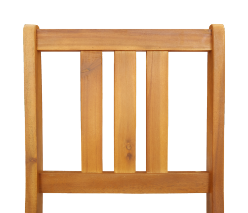 Salokāmie Dārza Krēsli 6 Gab 36X46X86 Cm Masīvas Akāciju Koks Vidaxl