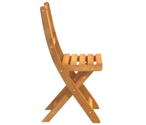 Salokāmie Dārza Krēsli 6 Gab 36X46X86 Cm Masīvas Akāciju Koks Vidaxl